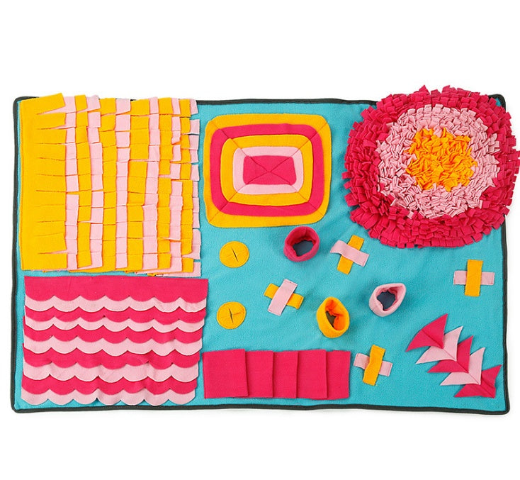 Dog Snuffle Mat in living room setting