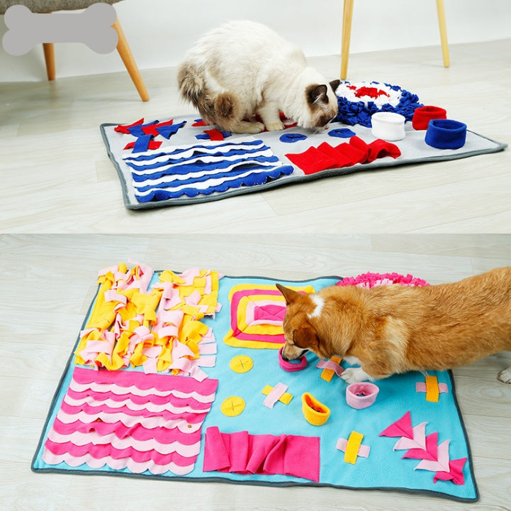 Dog Snuffle Mat with hidden treats