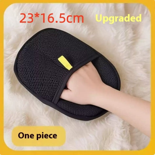 Pet Deshedding Glove adjustable strap